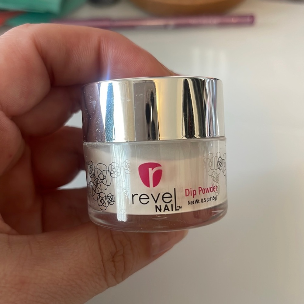 Revel nail dip powder nail polish, shade D455 Calaca, 0.5oz jar